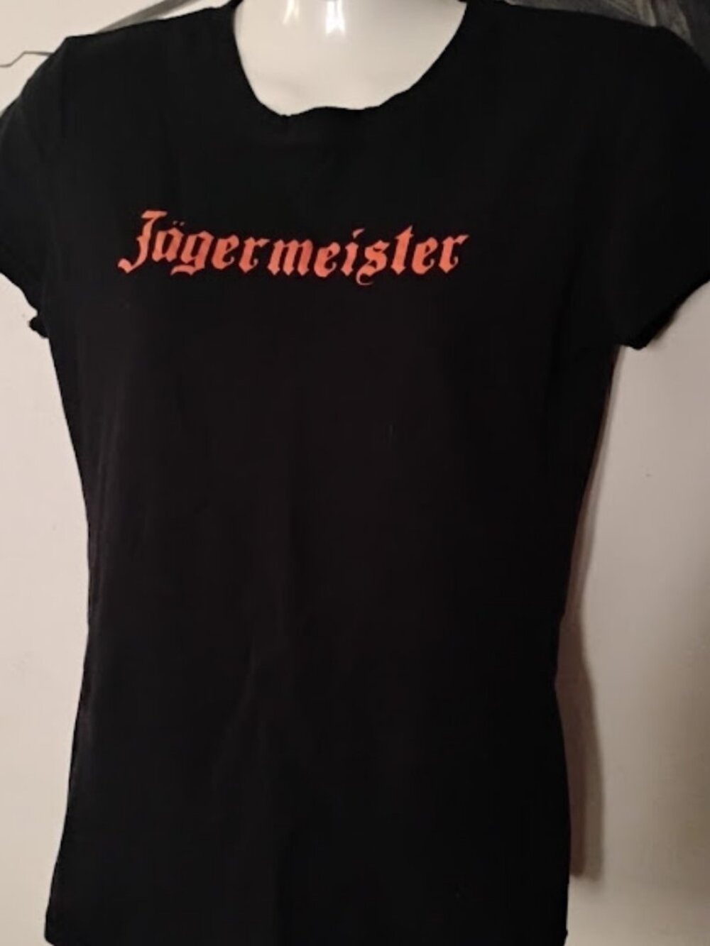Jagermeister Girlie T-shirt size M/L Juniors Cap Sleeve